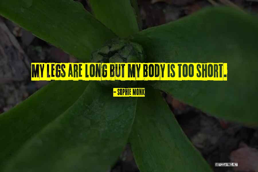 Too Short Quotes By Sophie Monk