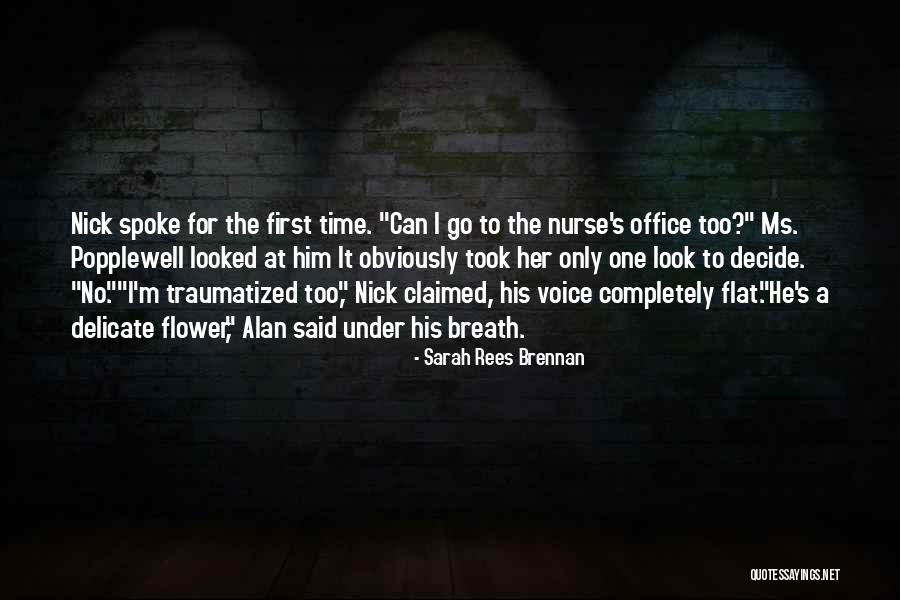 Too Young For Him Quotes By Sarah Rees Brennan Too Young For Him Quotes By Sarah Rees Brennan