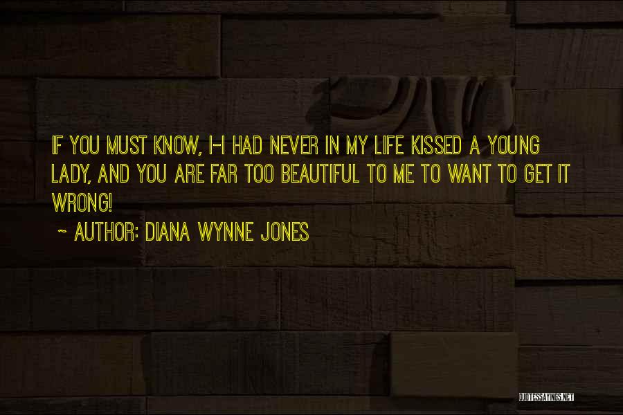 Too Young Love Quotes By Diana Wynne Jones