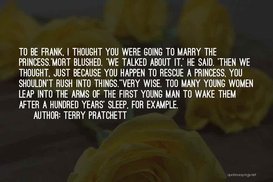 Too Young To Marry Quotes By Terry Pratchett