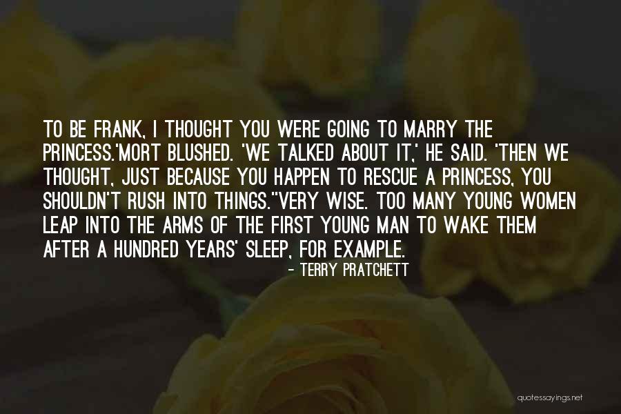 Too Young To Marry Quotes By Terry Pratchett