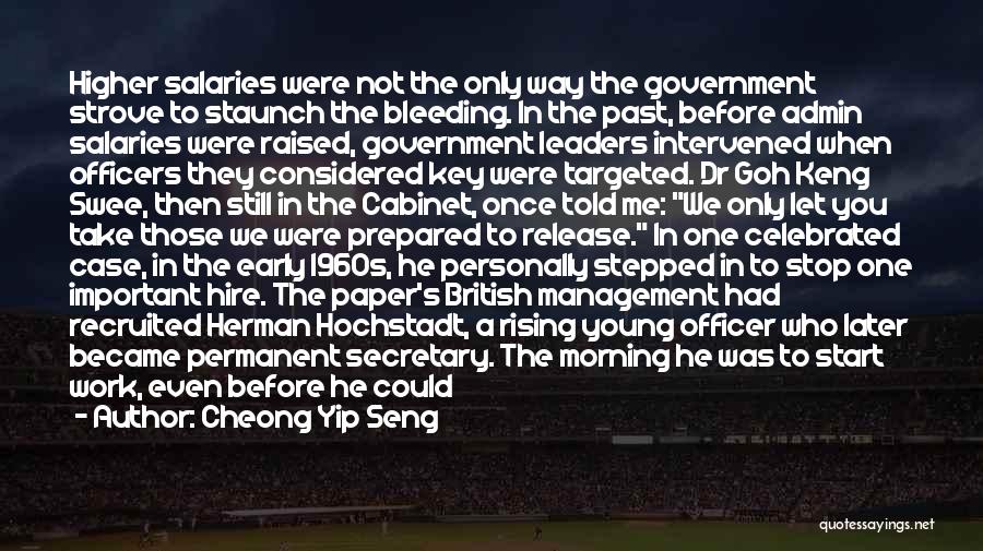 Too Young To Settle Quotes By Cheong Yip Seng