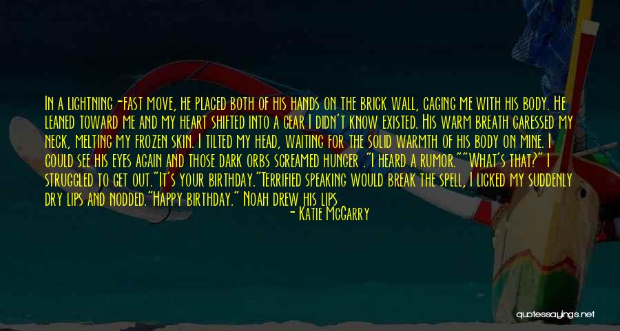 Took A Break Quotes By Katie McGarry Took A Break Quotes By Katie McGarry