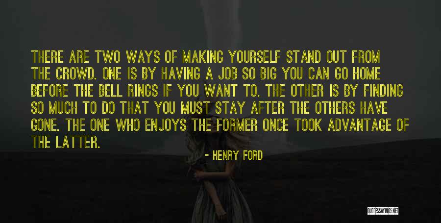 Took Advantage Of Quotes By Henry Ford Took Advantage Of Quotes By Henry Ford