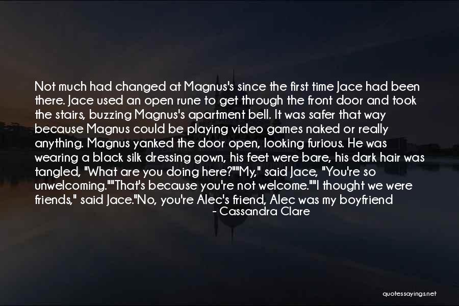 Took Your Boyfriend Quotes By Cassandra Clare Took Your Boyfriend Quotes By Cassandra Clare