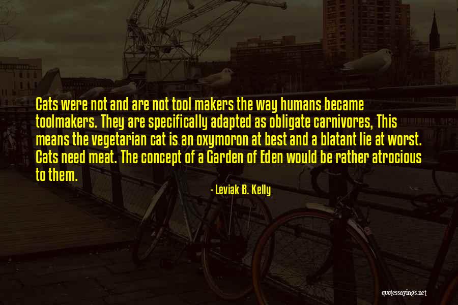 Toolmakers Quotes By Leviak B. Kelly Toolmakers Quotes By Leviak B. Kelly
