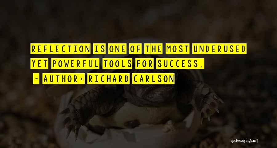 Tools Of Success Quotes By Richard Carlson