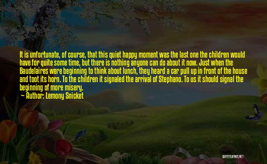 Toot Horn Quotes By Lemony Snicket