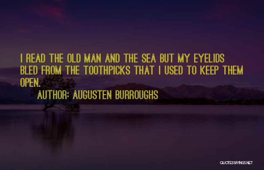 Toothpicks Quotes By Augusten Burroughs