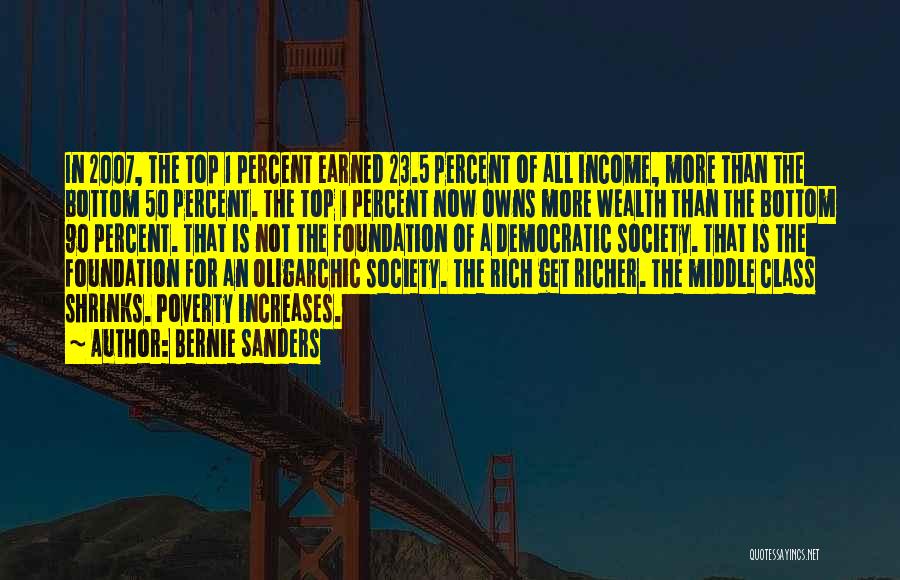 Top 1 In Class Quotes By Bernie Sanders