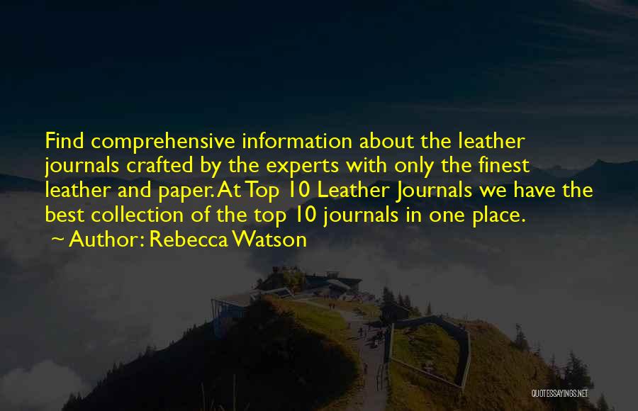 Top 10 Quotes By Rebecca Watson