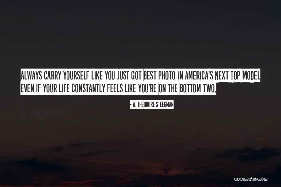Top 5 Tumblr Quotes By A. Theodore Steegman Top 5 Tumblr Quotes By A. Theodore Steegman