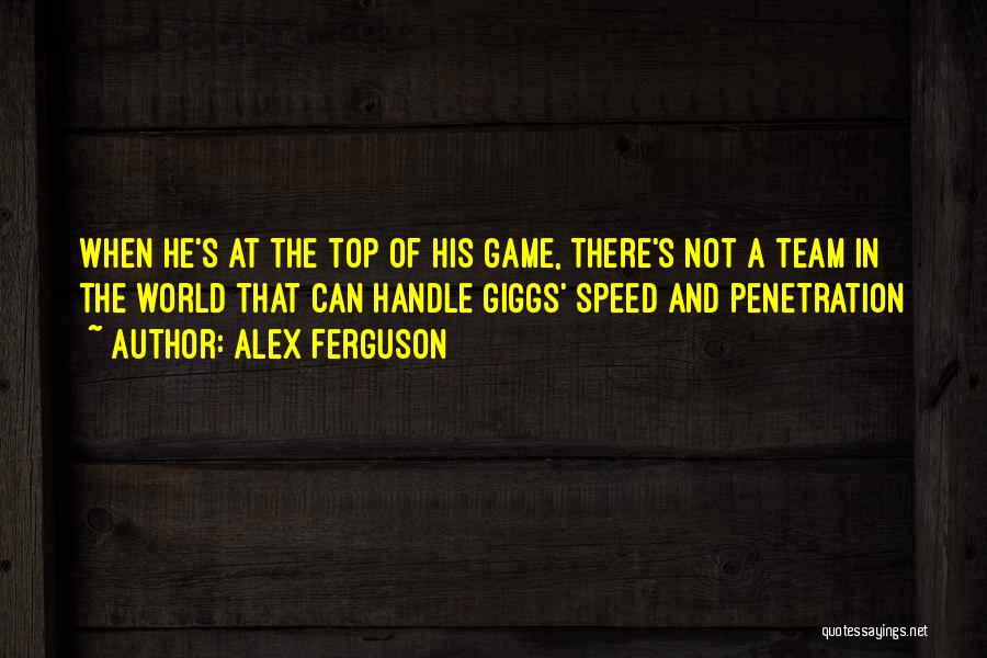 Top Alex Ferguson Quotes By Alex Ferguson