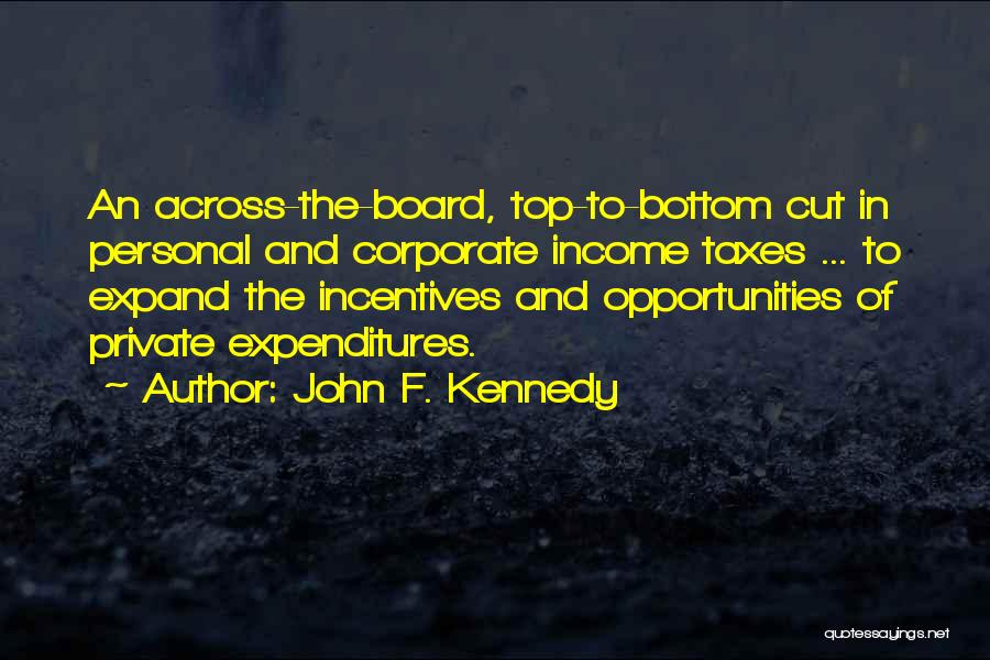 Top And Bottom Quotes By John F. Kennedy
