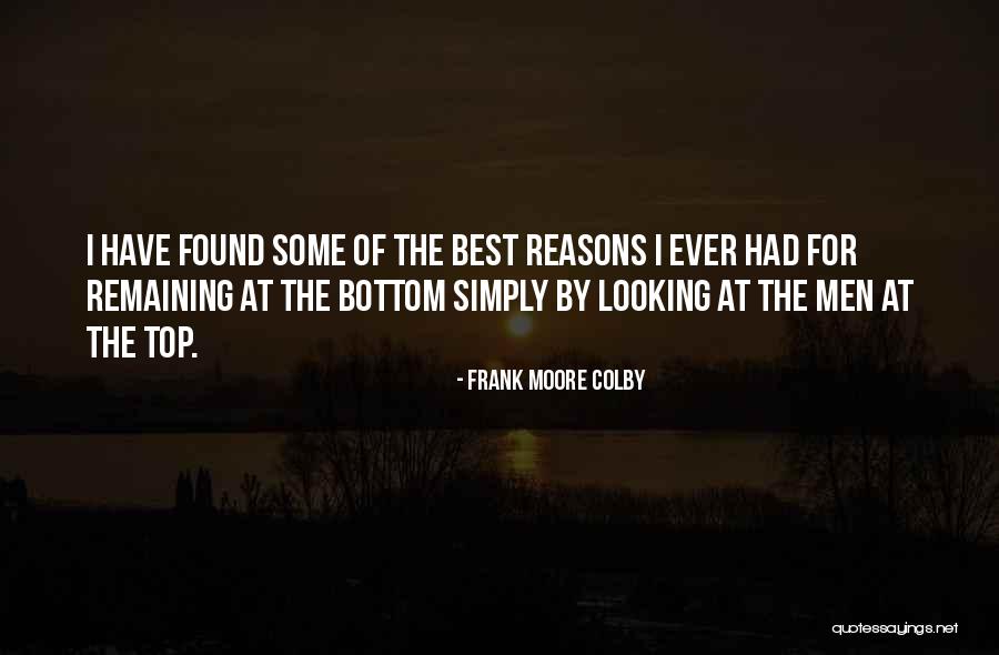 Top Best Quotes By Frank Moore Colby