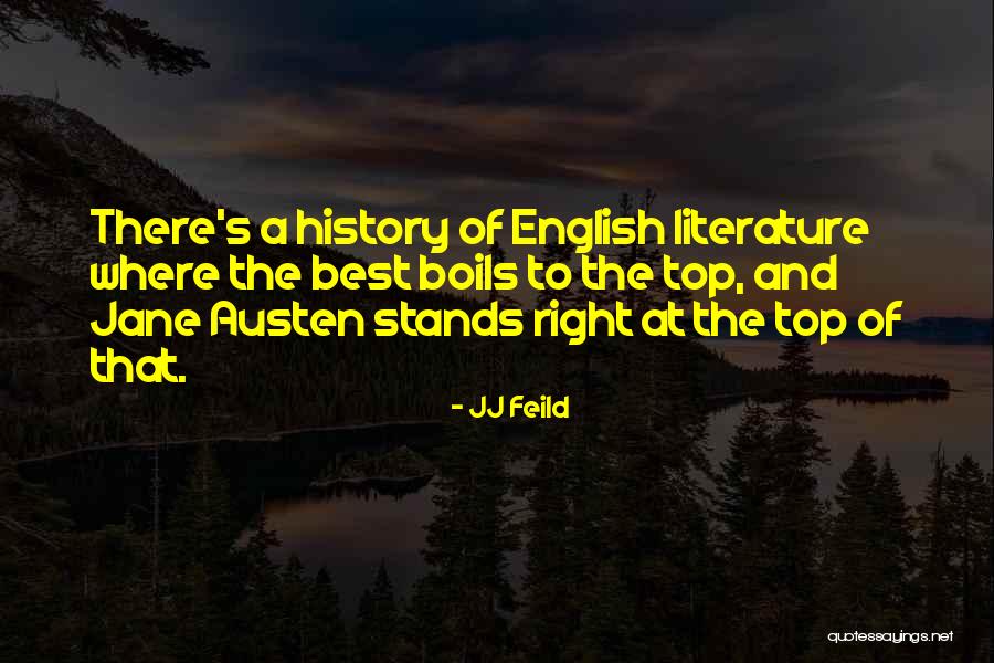 Top Best Quotes By JJ Feild