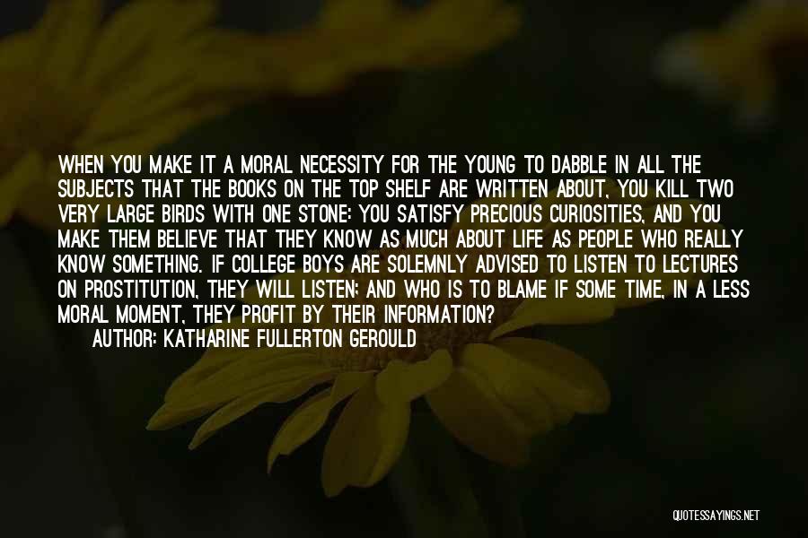 Top Books Quotes By Katharine Fullerton Gerould