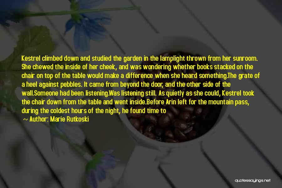 Top Books Quotes By Marie Rutkoski