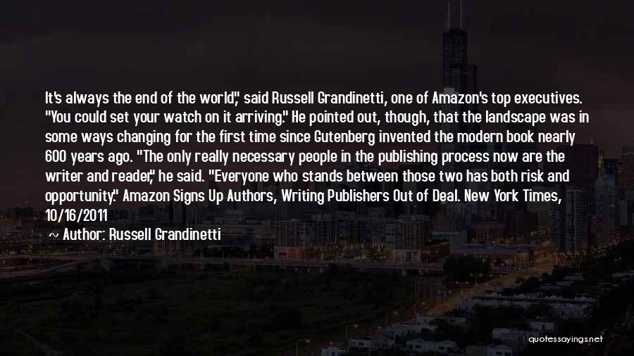 Top Books Quotes By Russell Grandinetti