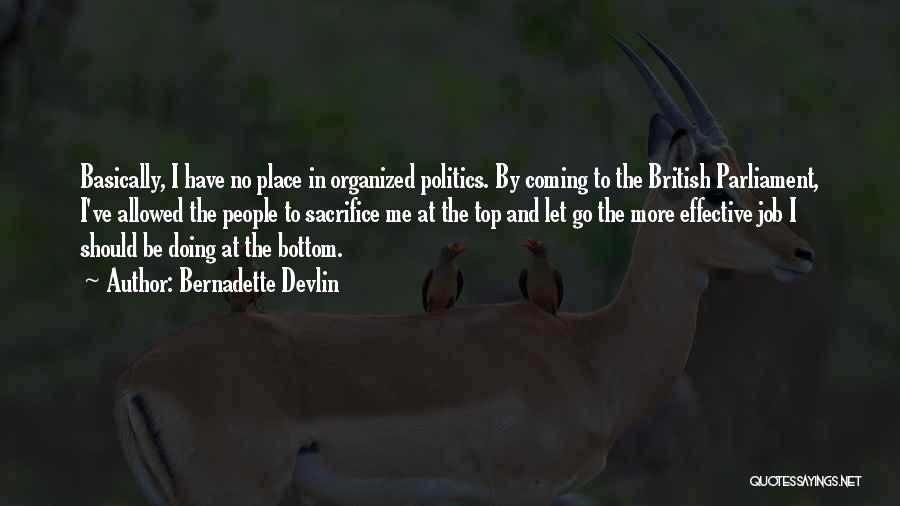 Top British Quotes By Bernadette Devlin