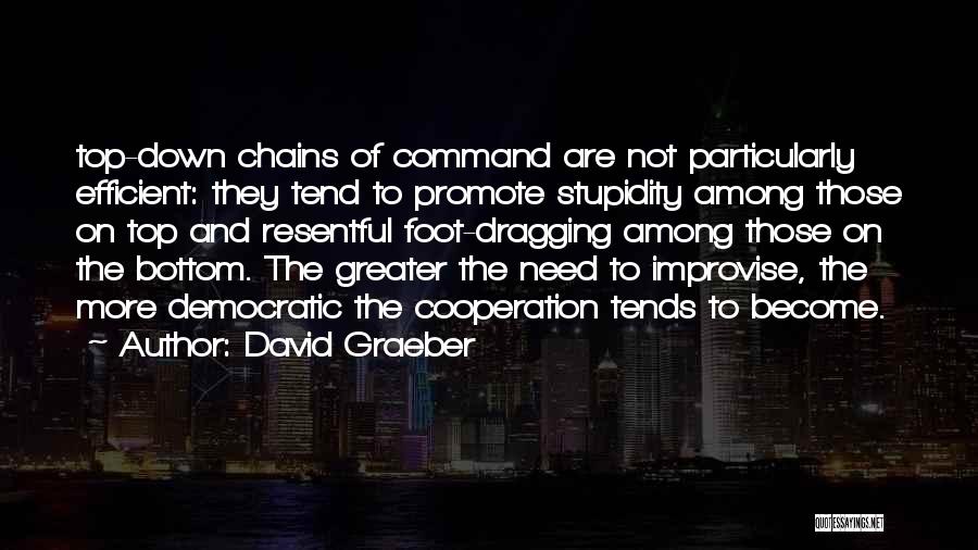 Top Down Quotes By David Graeber