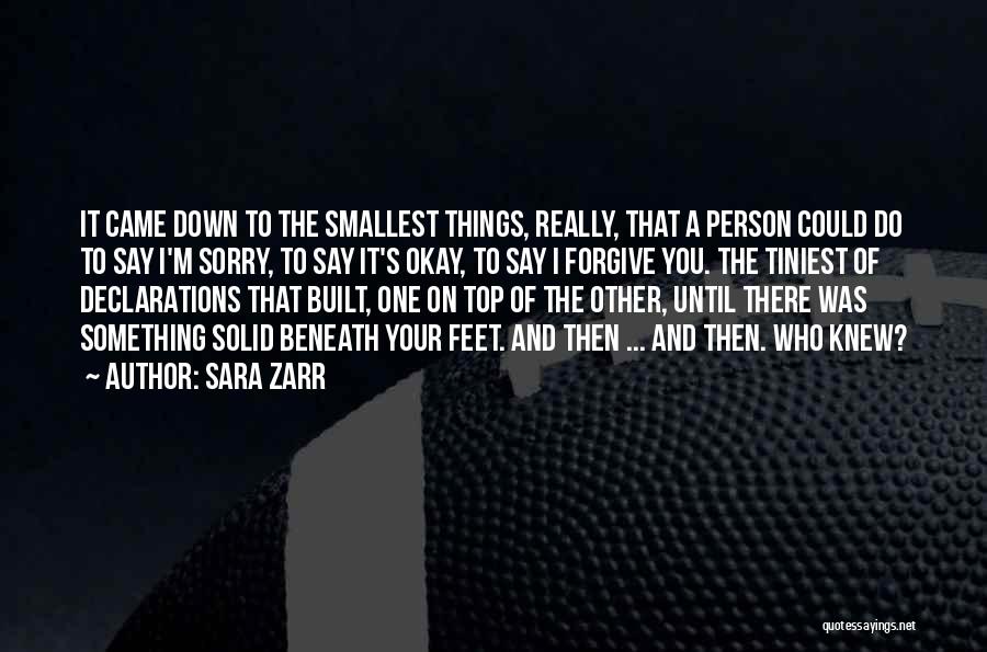 Top Down Quotes By Sara Zarr