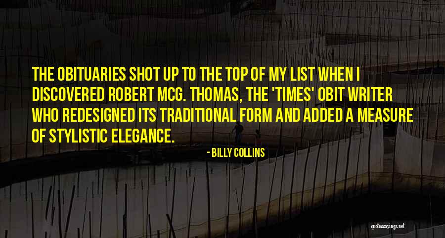 Top Form Quotes By Billy Collins Top Form Quotes By Billy Collins