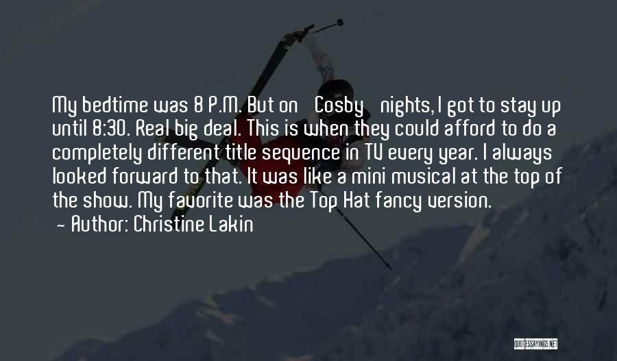 Top Hat Musical Quotes By Christine Lakin