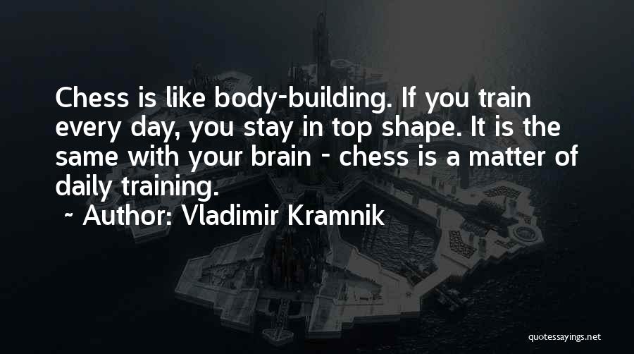 Top It Quotes By Vladimir Kramnik