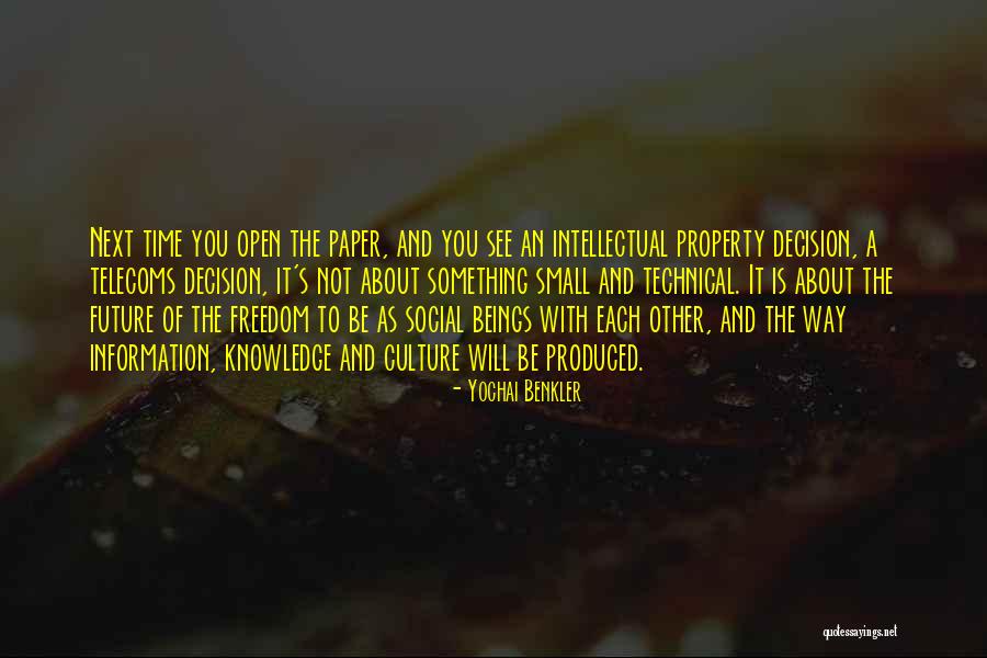 Top Life Tip Quotes By Yochai Benkler Top Life Tip Quotes By Yochai Benkler