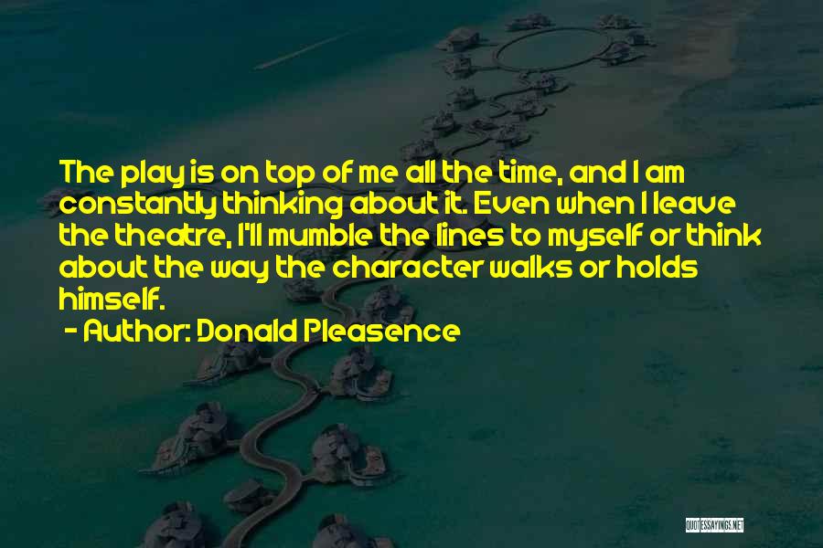 Top Lines Quotes By Donald Pleasence