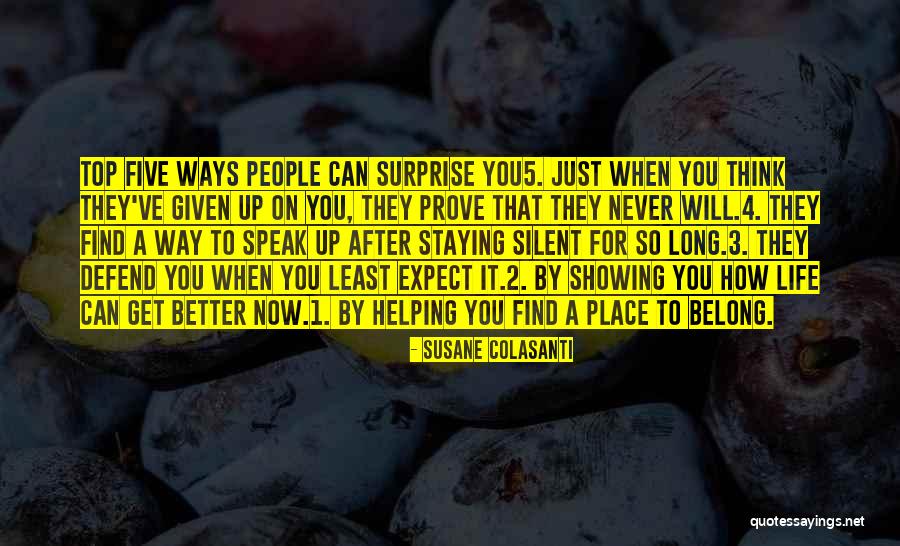 Top Long Quotes By Susane Colasanti Top Long Quotes By Susane Colasanti