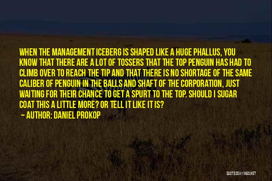 Top Management Quotes By Daniel Prokop