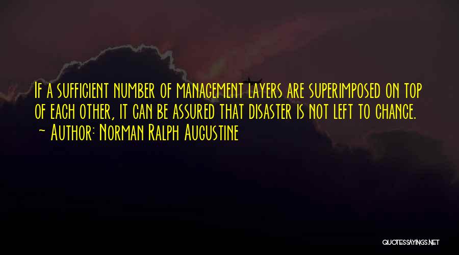 Top Management Quotes By Norman Ralph Augustine