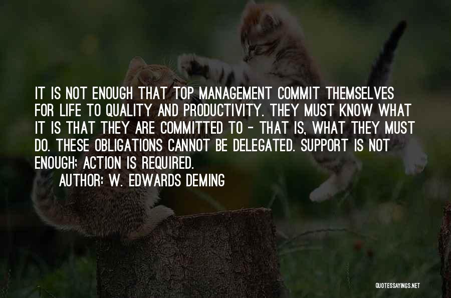 Top Management Quotes By W. Edwards Deming