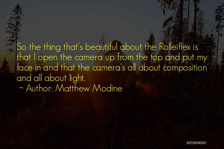 Top Most Beautiful Quotes By Matthew Modine
