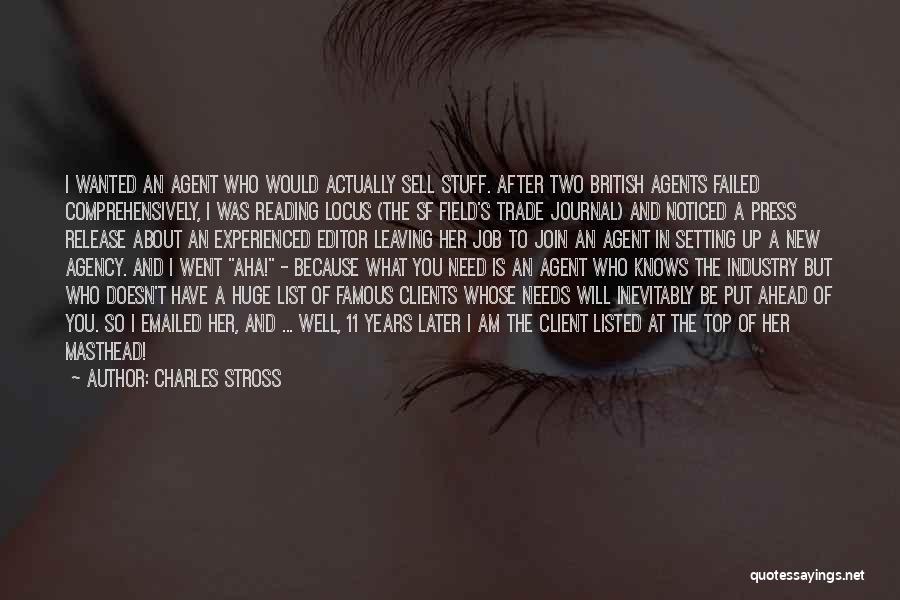 Top Most Famous Quotes By Charles Stross