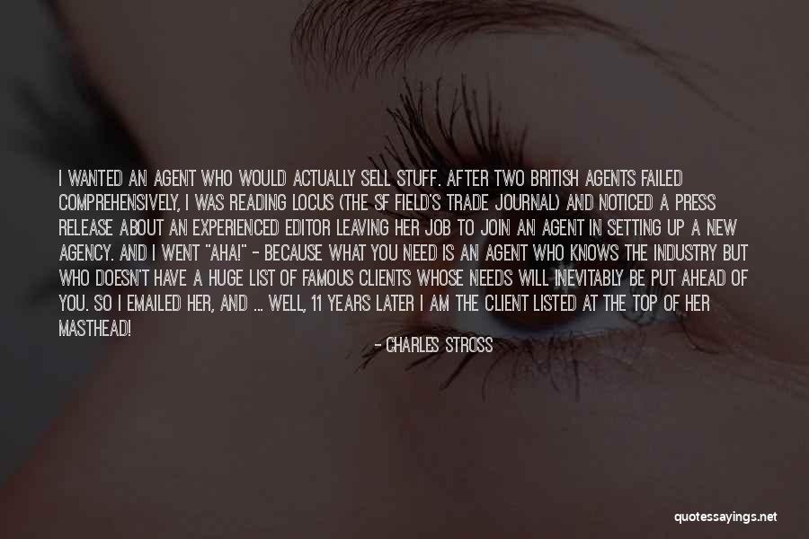 Top Most Famous Quotes By Charles Stross