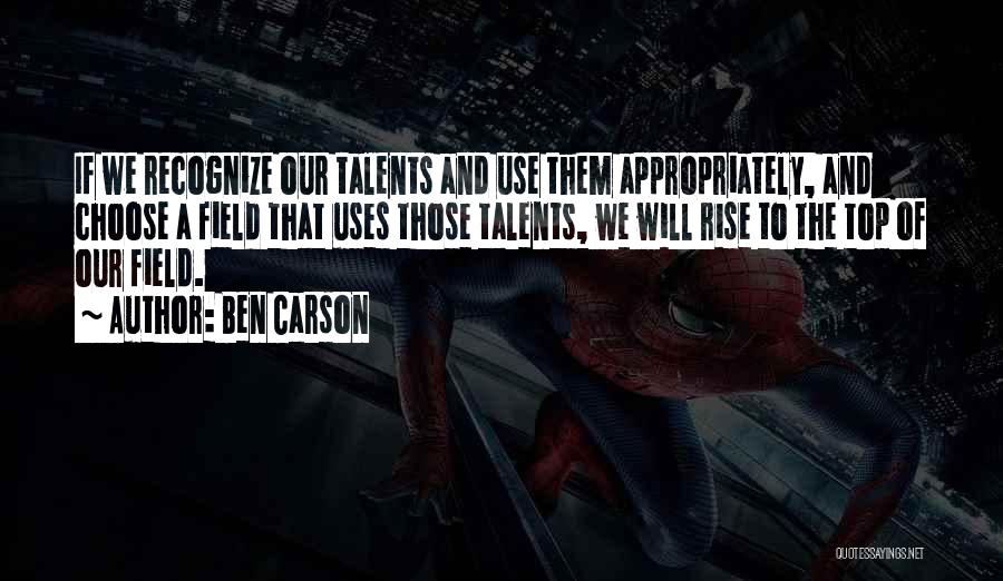 Top Most Inspirational Quotes By Ben Carson