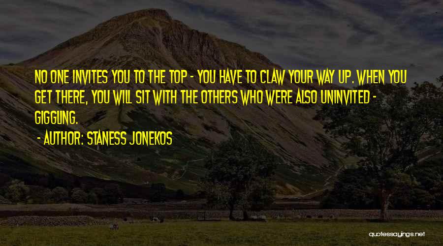 Top Most Inspirational Quotes By Staness Jonekos