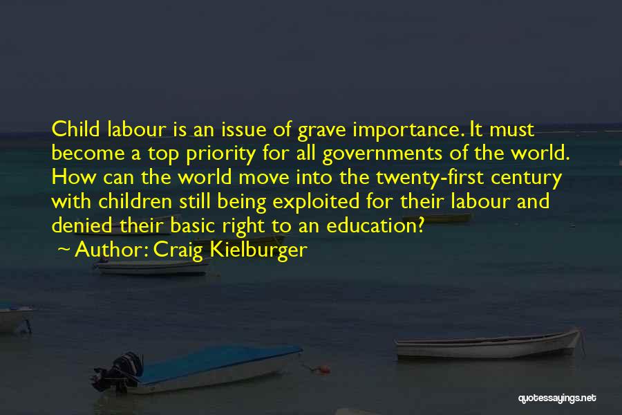 Top Moving Quotes By Craig Kielburger