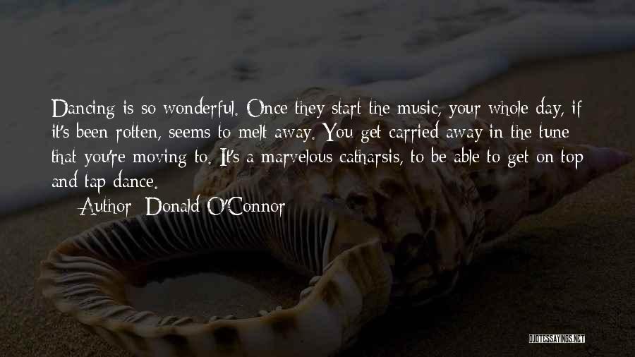 Top Moving Quotes By Donald O'Connor