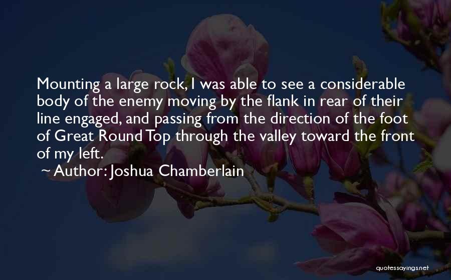 Top Moving Quotes By Joshua Chamberlain