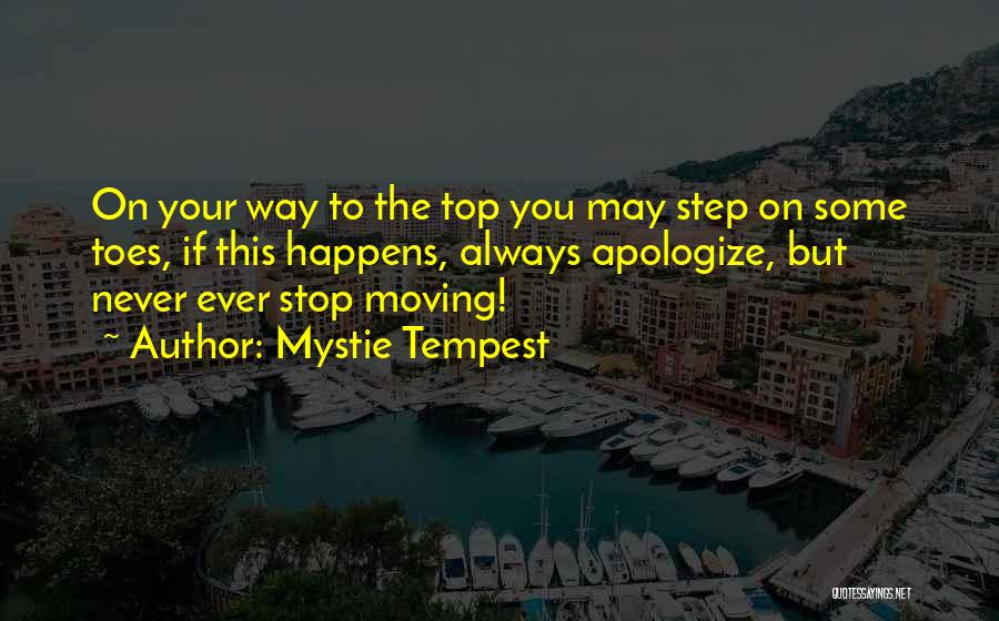 Top Moving Quotes By Mystie Tempest