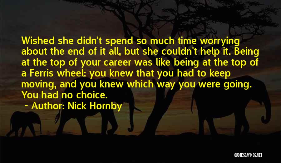 Top Moving Quotes By Nick Hornby