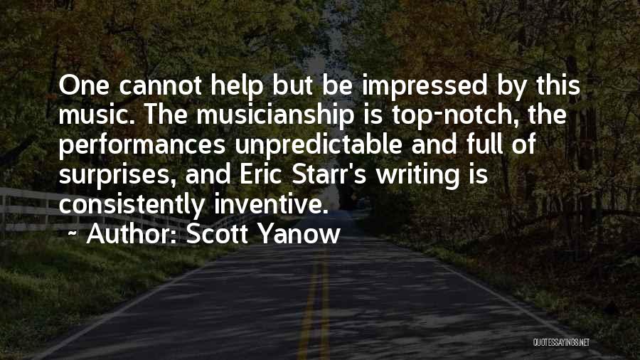 Top Notch Quotes By Scott Yanow
