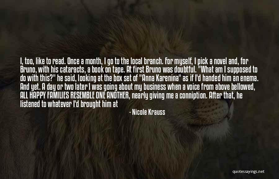 Top Of Book Quotes By Nicole Krauss