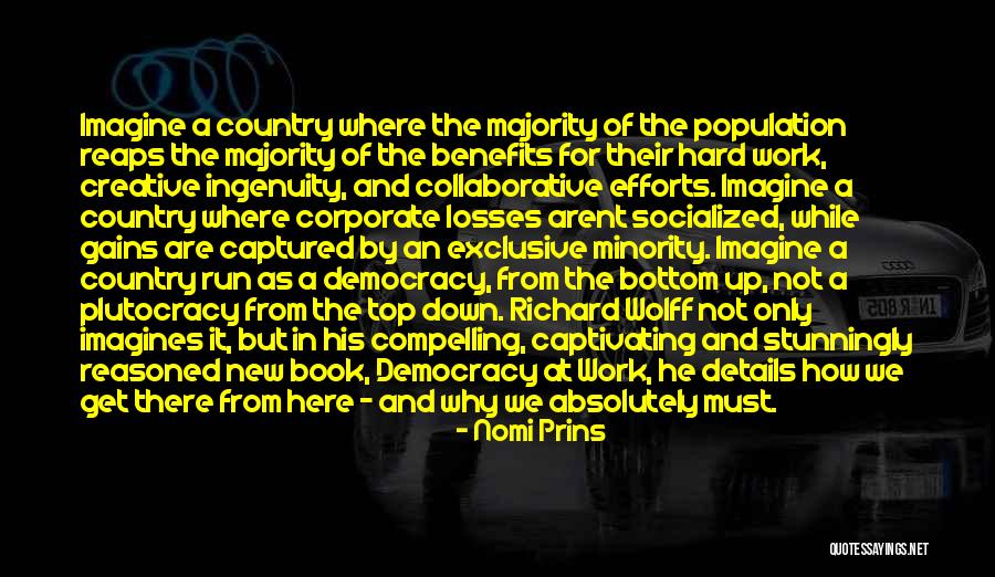 Top Of Book Quotes By Nomi Prins