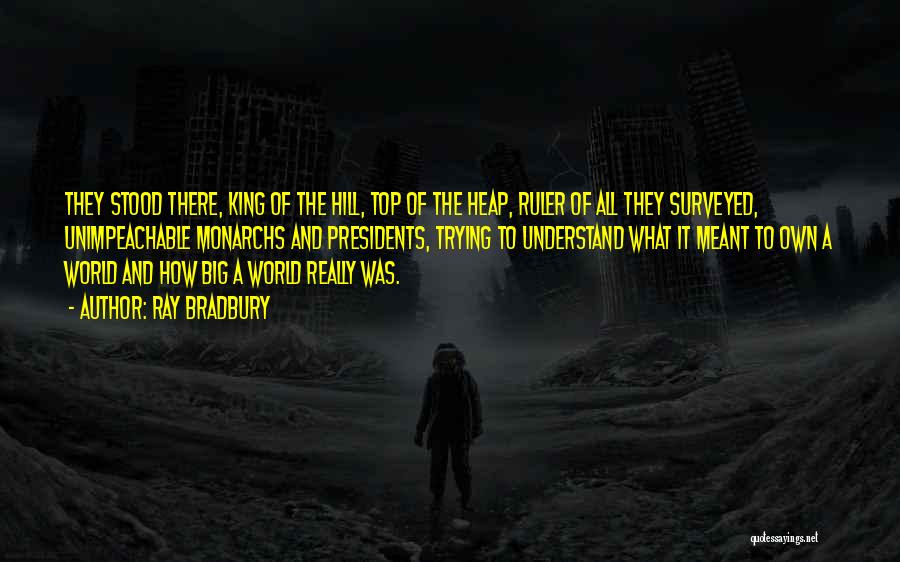 Top Of Hill Quotes By Ray Bradbury