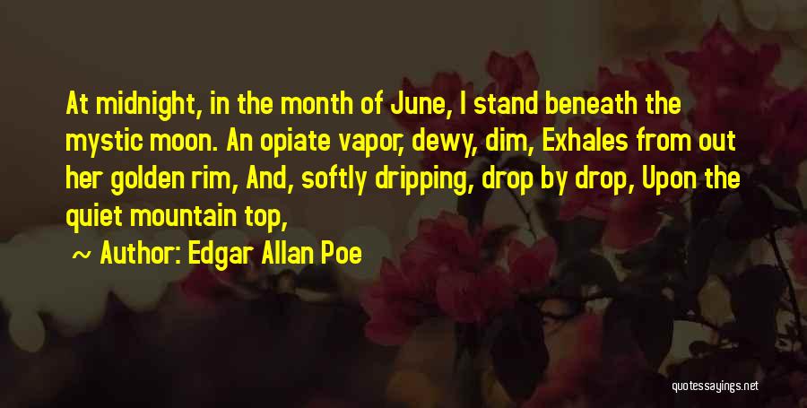 Top Of Mountain Quotes By Edgar Allan Poe